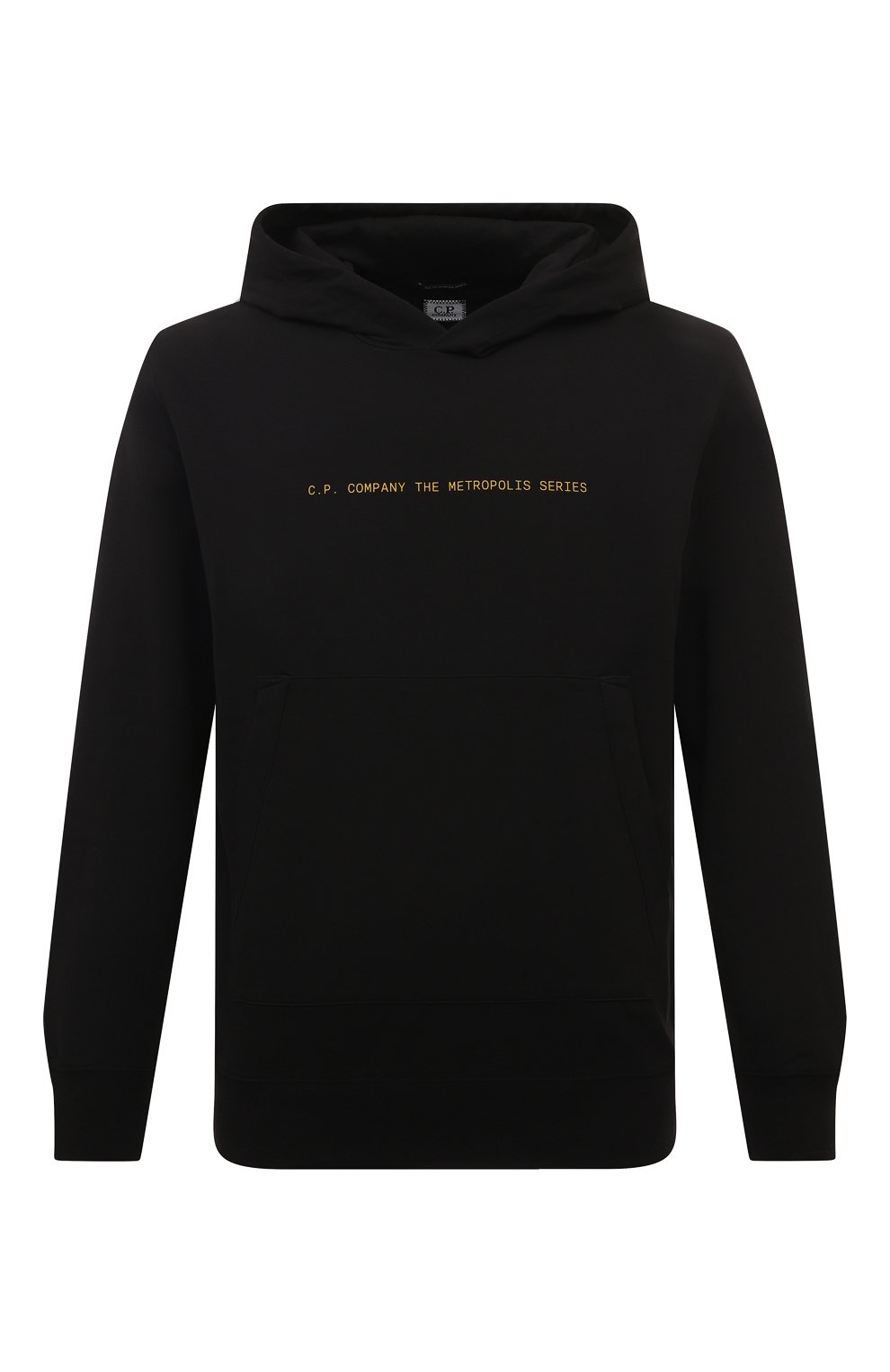 Хлопковое худи C.P. COMPANY черного цвета по цене 26250 руб., арт. 16CLSS041A006452W, фото 1 Хлопковое худи C.P. COMPANY, арт. 16CLSS041A006452W, фото 1