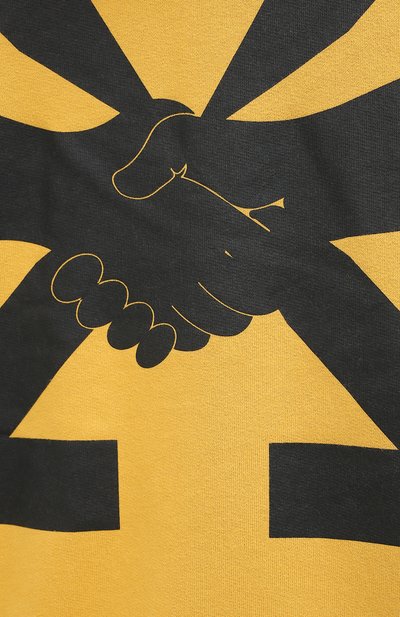 Хлопковое худи OFF-WHITE, арт. 0MBB034F20FLE0091610, фото 5