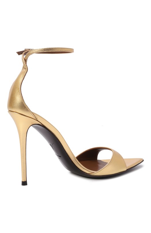 Кожаные босоножки Intriigo Strap 105 Giuseppe Zanotti Design I400005_ Золотой  I400005_ Фото 5