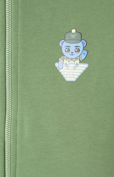 Хлопковая толстовка EMPORIO ARMANI, арт. EB000271/AF13552, фото 3