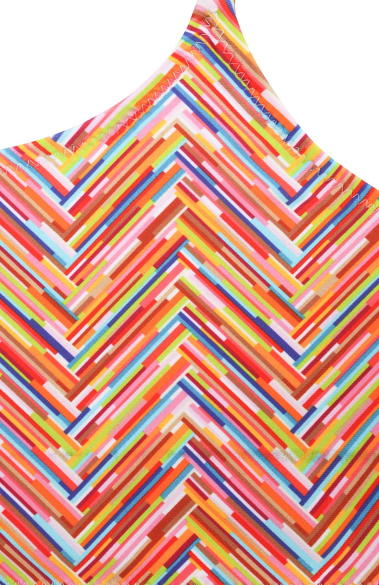 Детского раздельный купальник MISSONI разноцветного цвета, арт. MWCA19/Z2889/12-16 | Фото 4 (Нос: Не проставлено; Девочки Кросс-КТ: Купальники-пляж; Принт: С принтом; Материал внешний: Синтетический материал; Ростовка одежда: 12 лет | 152 см, 13 - 15 лет | 158 см)