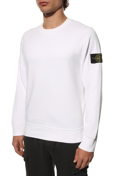 Хлопковый свитшот STONE ISLAND, арт. 761563051, фото 3