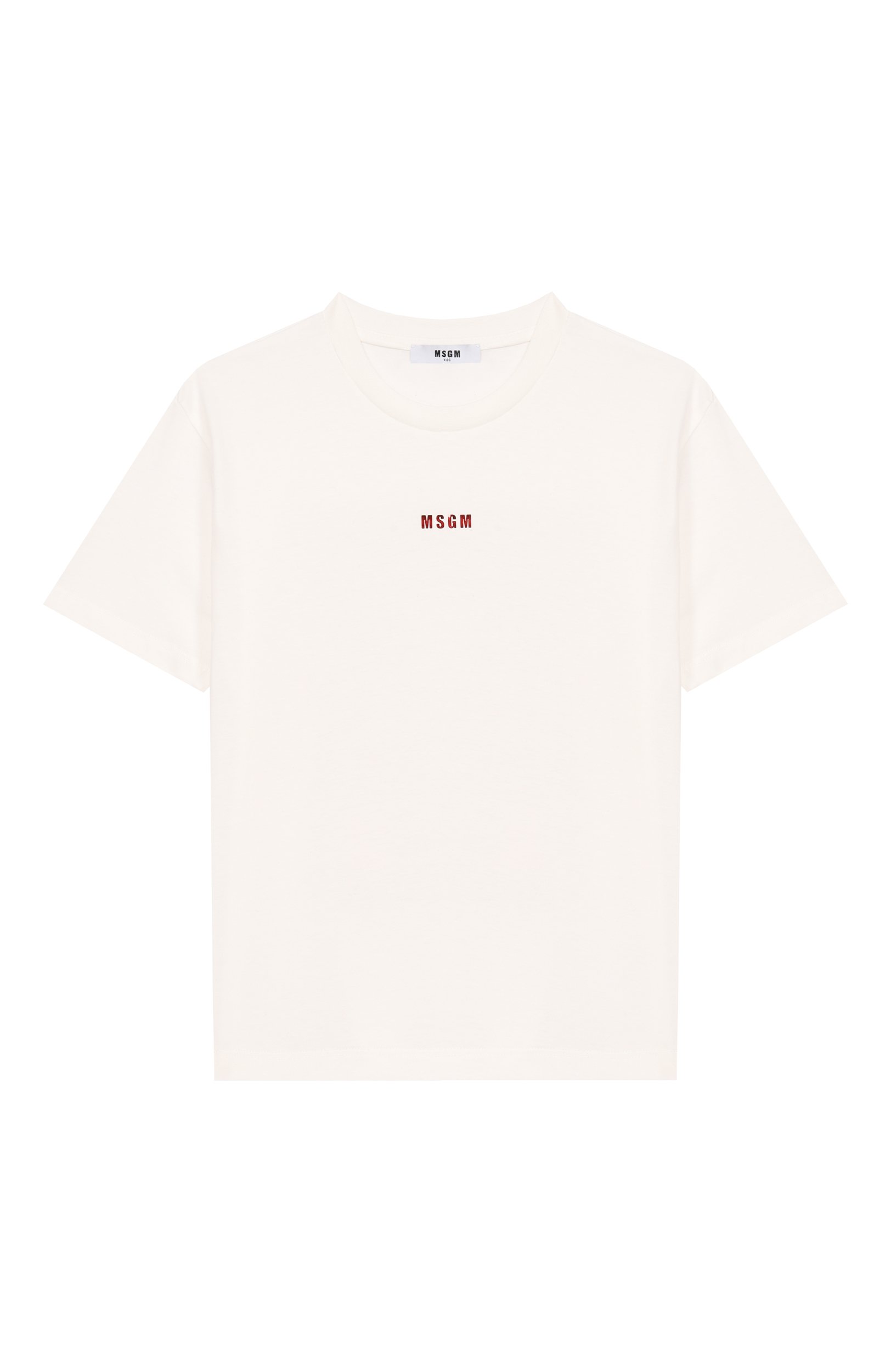 Хлопковая футболка MSGM KIDS, арт. F6MSJGTH121, фото 1