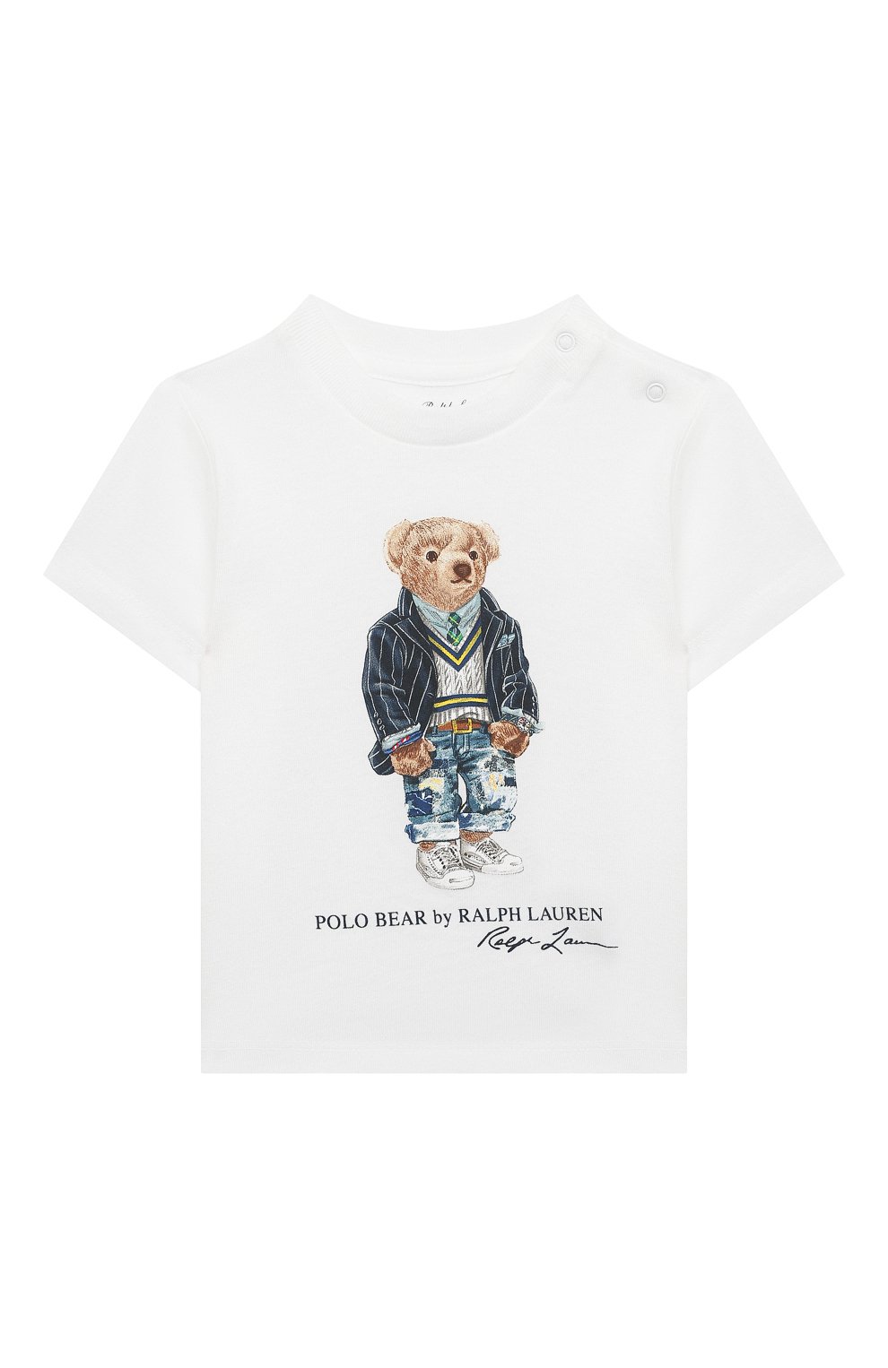 Хлопковая футболка POLO RALPH LAUREN, арт. 320865660, фото 1