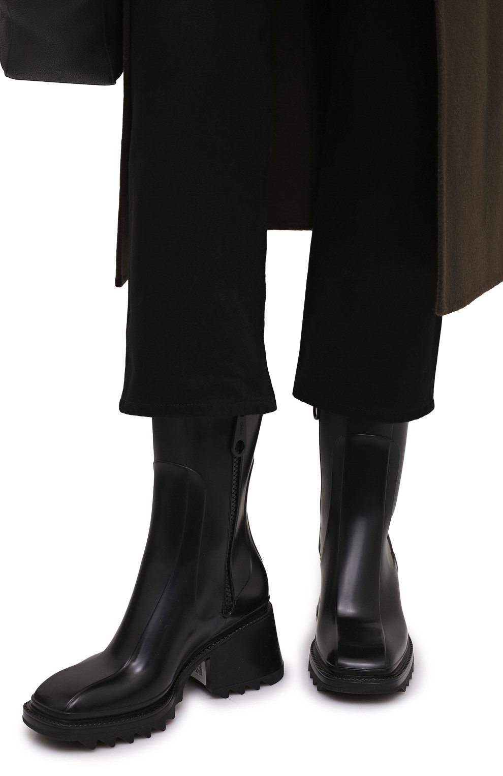 Резиновые ботильоны betty CHLOÉ, арт. CHC19W239G8, фото 3