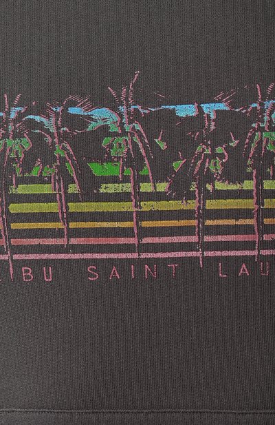 Хлопковое худи SAINT LAURENT, арт. 597199/YBQQ2, фото 5