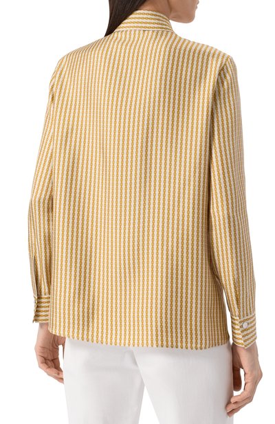 Шелковая рубашка VERSACE, арт. 1001360/1A13367, фото 4