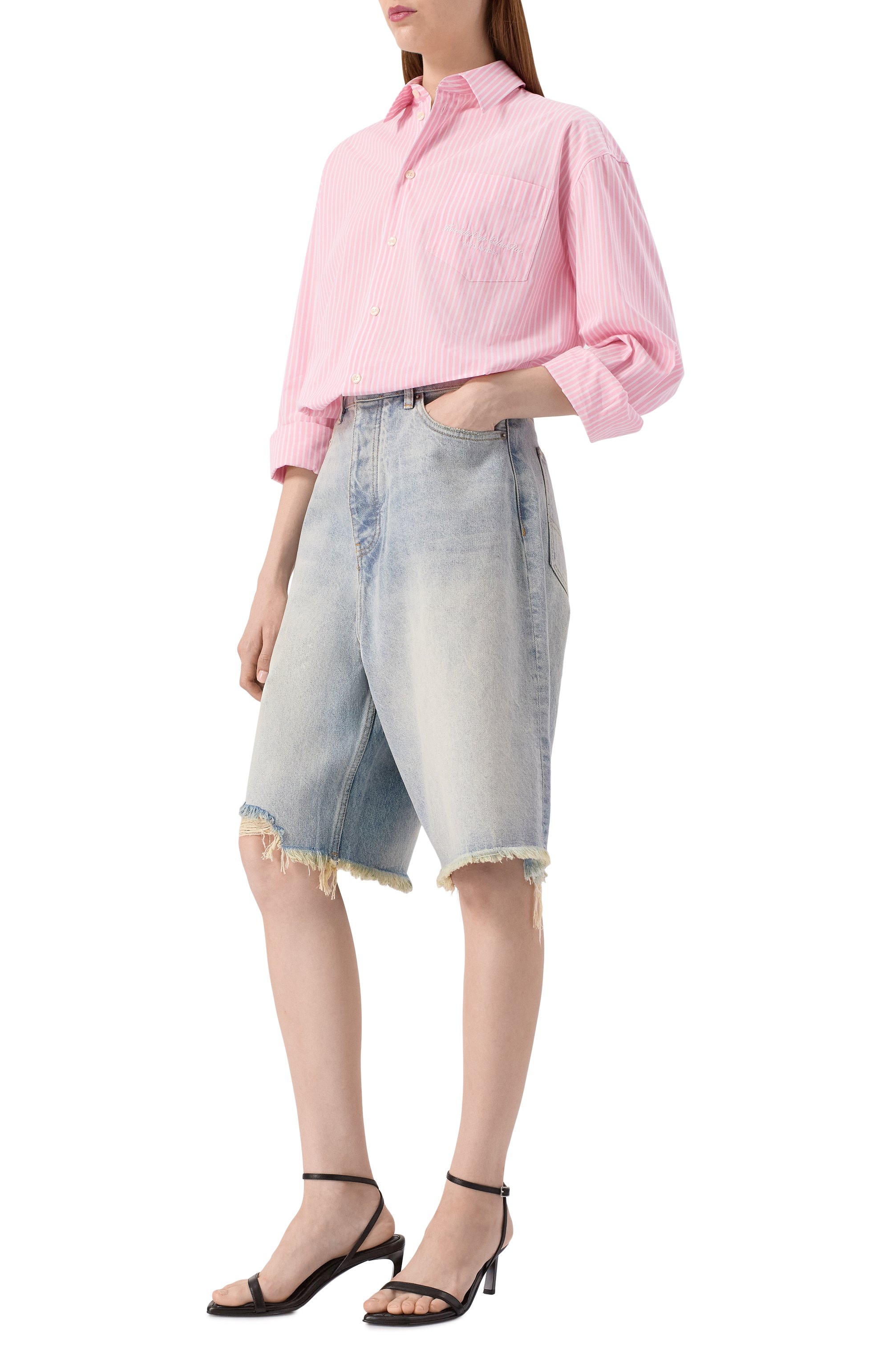 Хлопковая рубашка sporty & rich x hotel du cap-eden-roc SPORTY AND RICH, арт. SI00760673ST64, фото 2