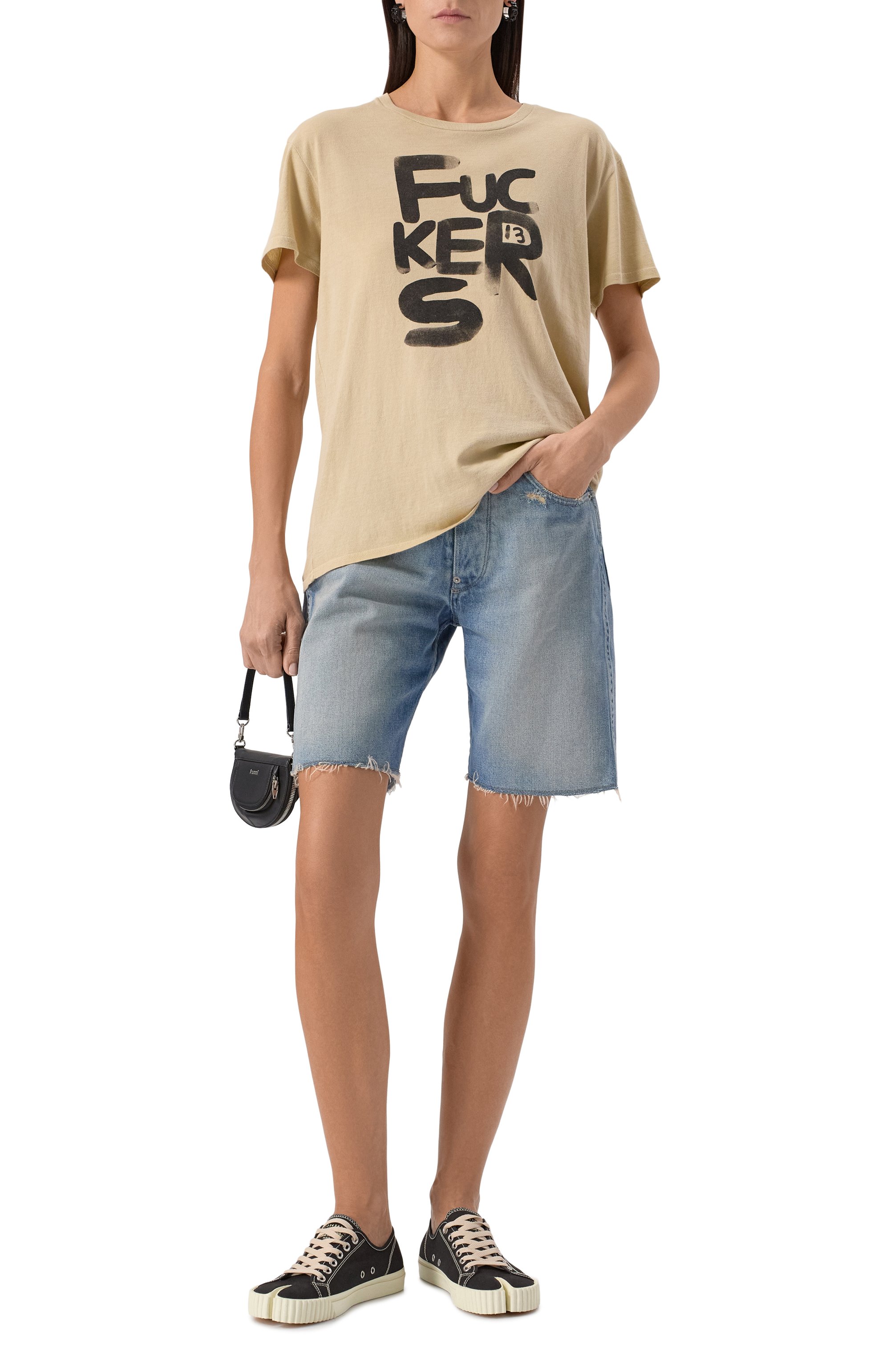 Джинсовые шорты MAISON MARGIELA, арт. S50MU0086/S30383, фото 6