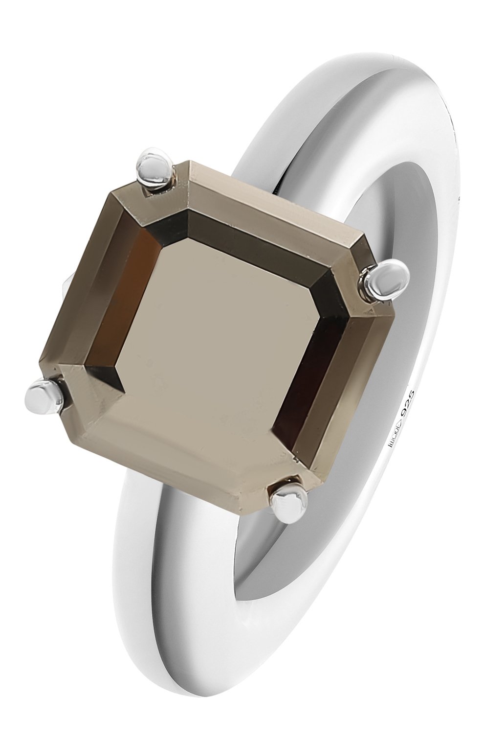 Кольцо cartoon с пиритом MOONKA серого цвета по цене 30900 руб., арт. cr-r-pir, фото 1 Кольцо cartoon с пиритом MOONKA, арт. cr-r-pir, фото 1