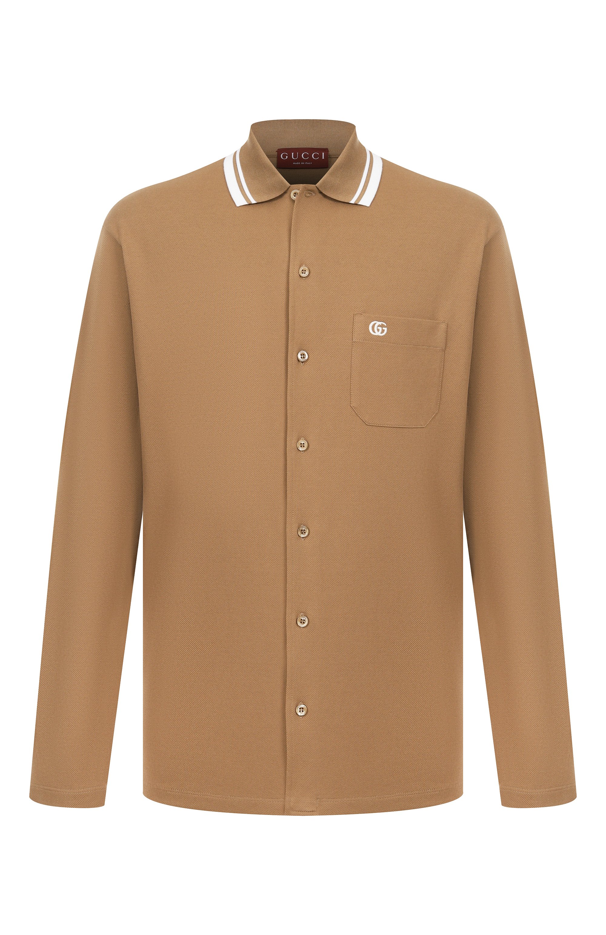 Хлопковая рубашка GUCCI, арт. 815513/XJG16, фото 1