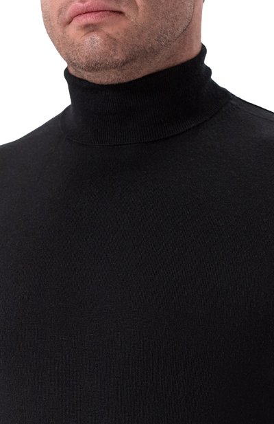 Шерстяная водолазка VAN LAACK черного цвета по цене 29950 руб., арт. VL-SAINI-F/S00176/3XL-6XL, фото 5 Шерстяная водолазка VAN LAACK, арт. VL-SAINI-F/S00176/3XL-6XL, фото 5