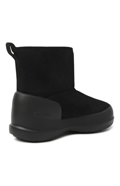 Замшевые ботинки mezzaluna mid MOON BOOT черного цвета по цене 25750 руб., арт. 80D2500060, фото 5 Замшевые ботинки mezzaluna mid MOON BOOT, арт. 80D2500060, фото 5