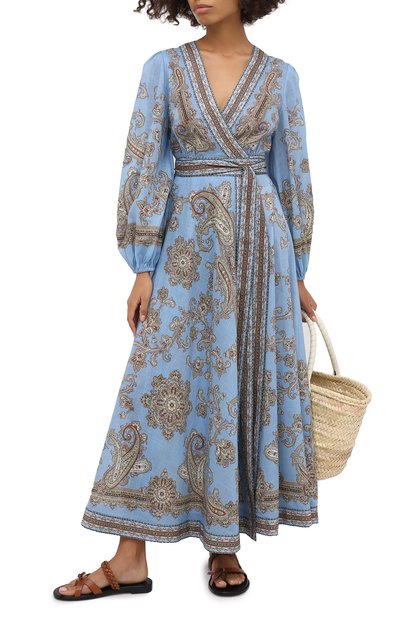 Хлопковое платье ZIMMERMANN, арт. 8335DFIE, фото 2