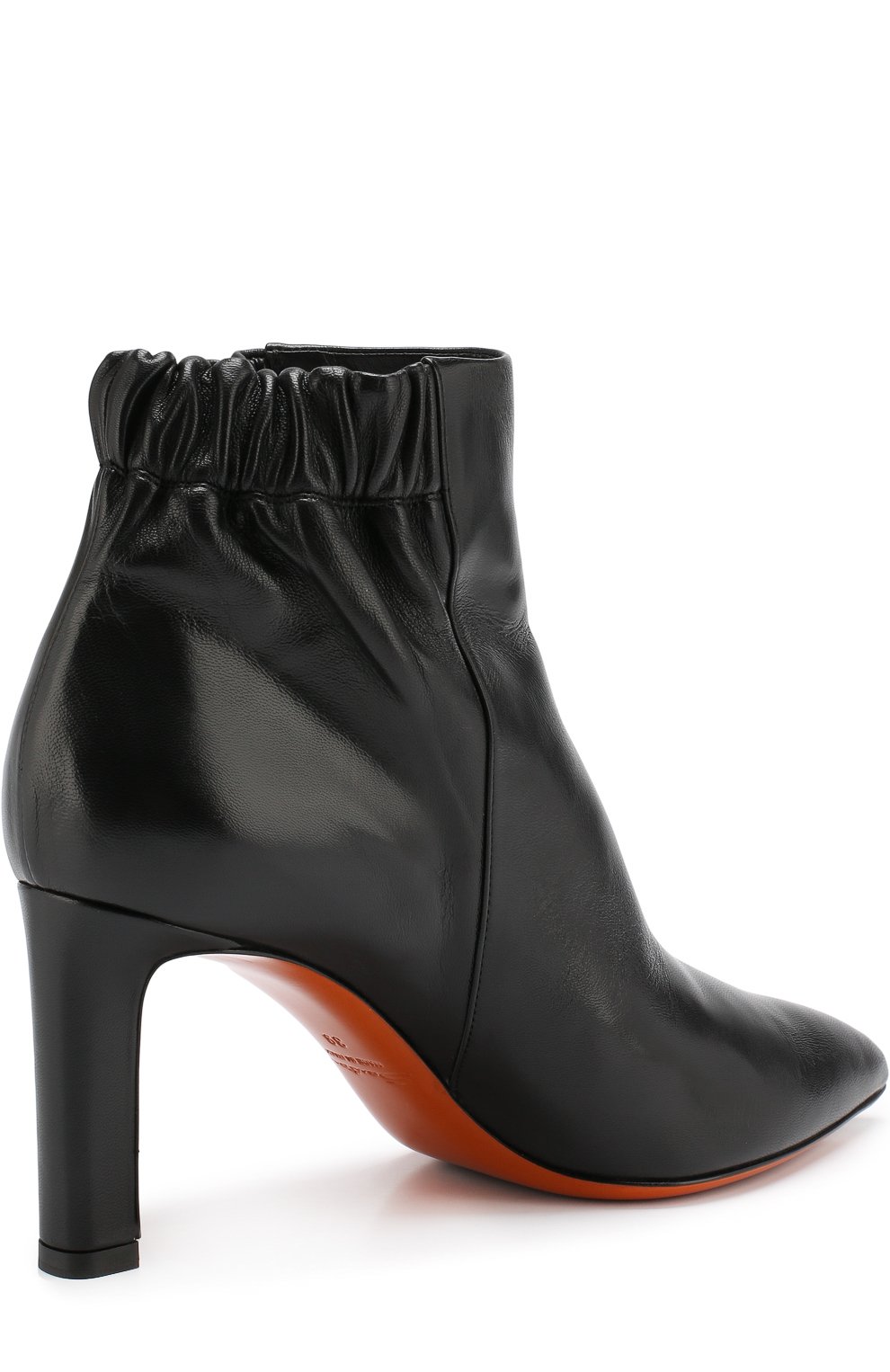 Кожаные ботильоны на шпильке SANTONI, арт. WTKK57480HI2GSCKN01, фото 4