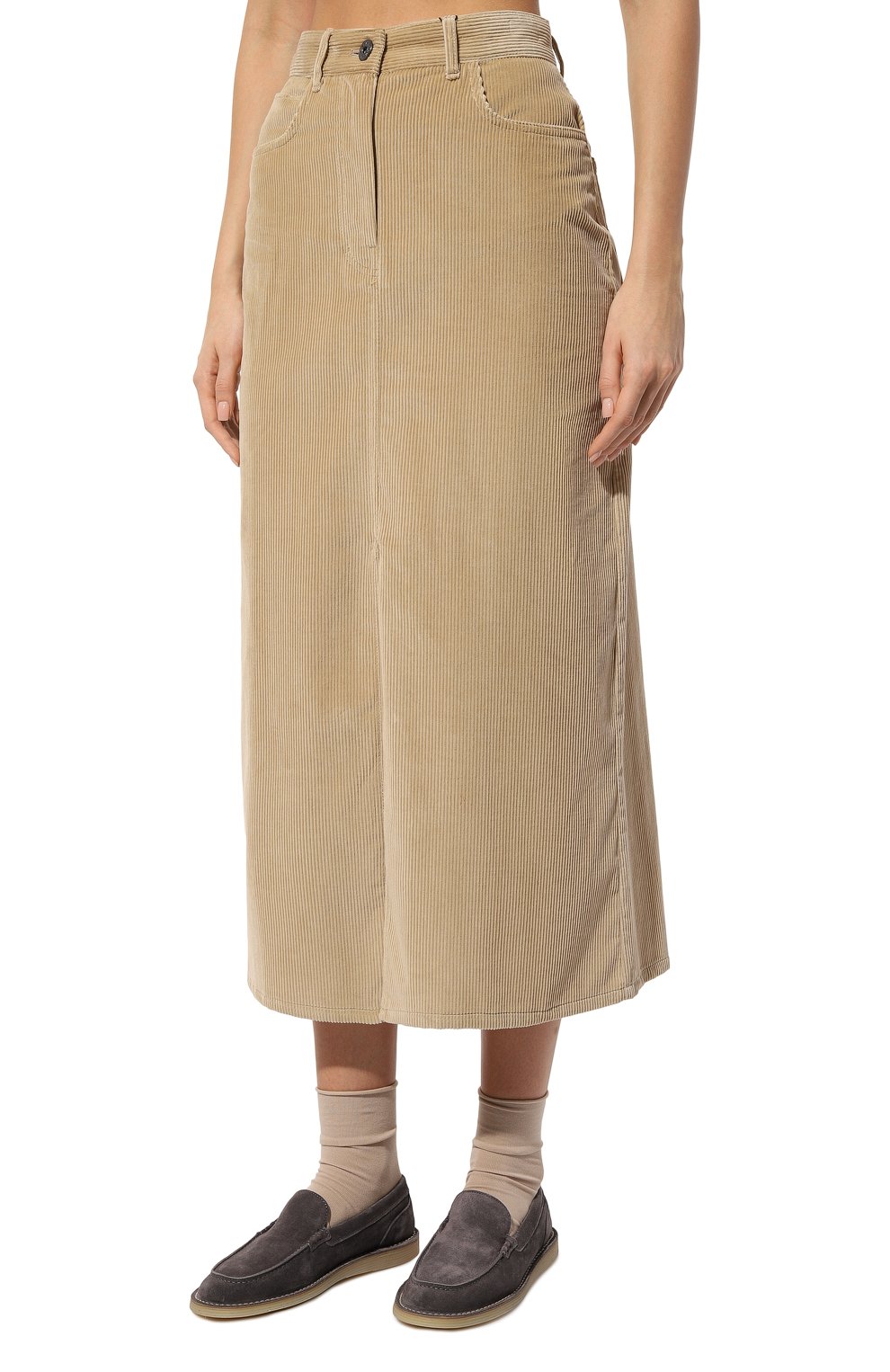 Вельветовая юбка WEEKEND MAX MARA, арт. GHI0TT0, фото 3