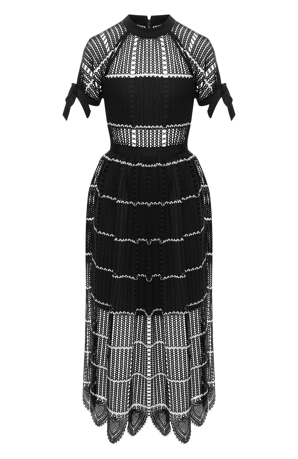 Вязаное платье-миди SELF-PORTRAIT, арт. SP20-076M, фото 1