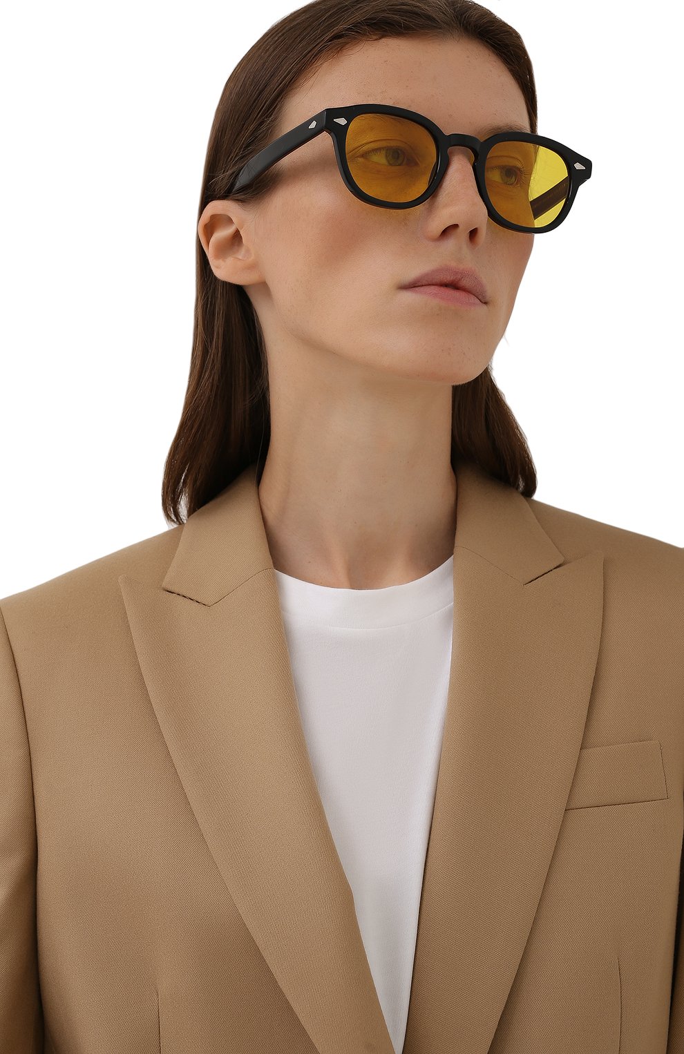 Солнцезащитные очки MOSCOT черного цвета по цене 39950 руб., арт. LEMT0SH BASE 2 SUN 0200-TG, фото 2 Солнцезащитные очки MOSCOT, арт. LEMT0SH BASE 2 SUN 0200-TG, фото 2