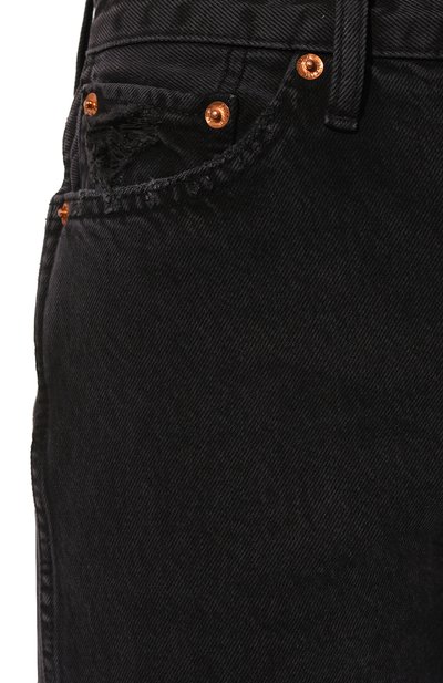 Джинсы RE/DONE черного цвета по цене 35150 руб., арт. 184-3WHRL, фото 5 Джинсы RE/DONE, арт. 184-3WHRL, фото 5
