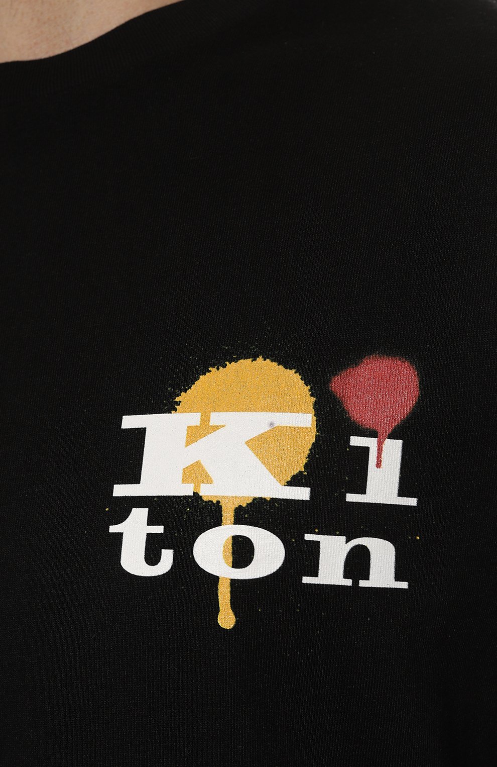 Хлопковая футболка KITON, арт. UMK0362, фото 5