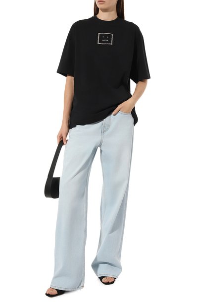 Хлопковая футболка ACNE STUDIOS, арт. FA UX TSHI000166900, фото 2