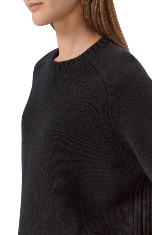 Кашемировый свитер Loro Piana FAM9054 Чёрный  FAM9054 Фото 5