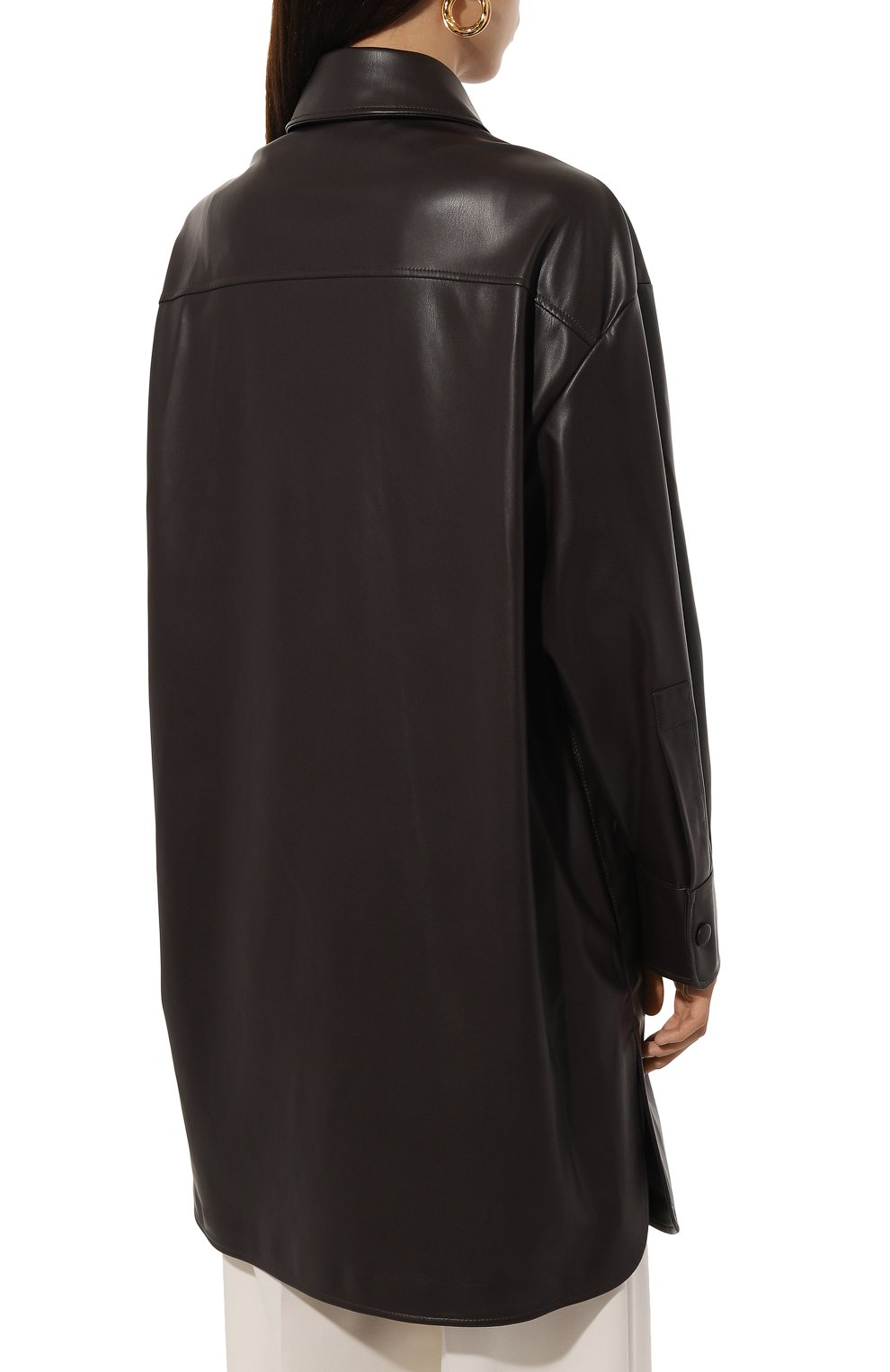 Пальто из экокожи STELLA MCCARTNEY, арт. 660094/3BU393, фото 4