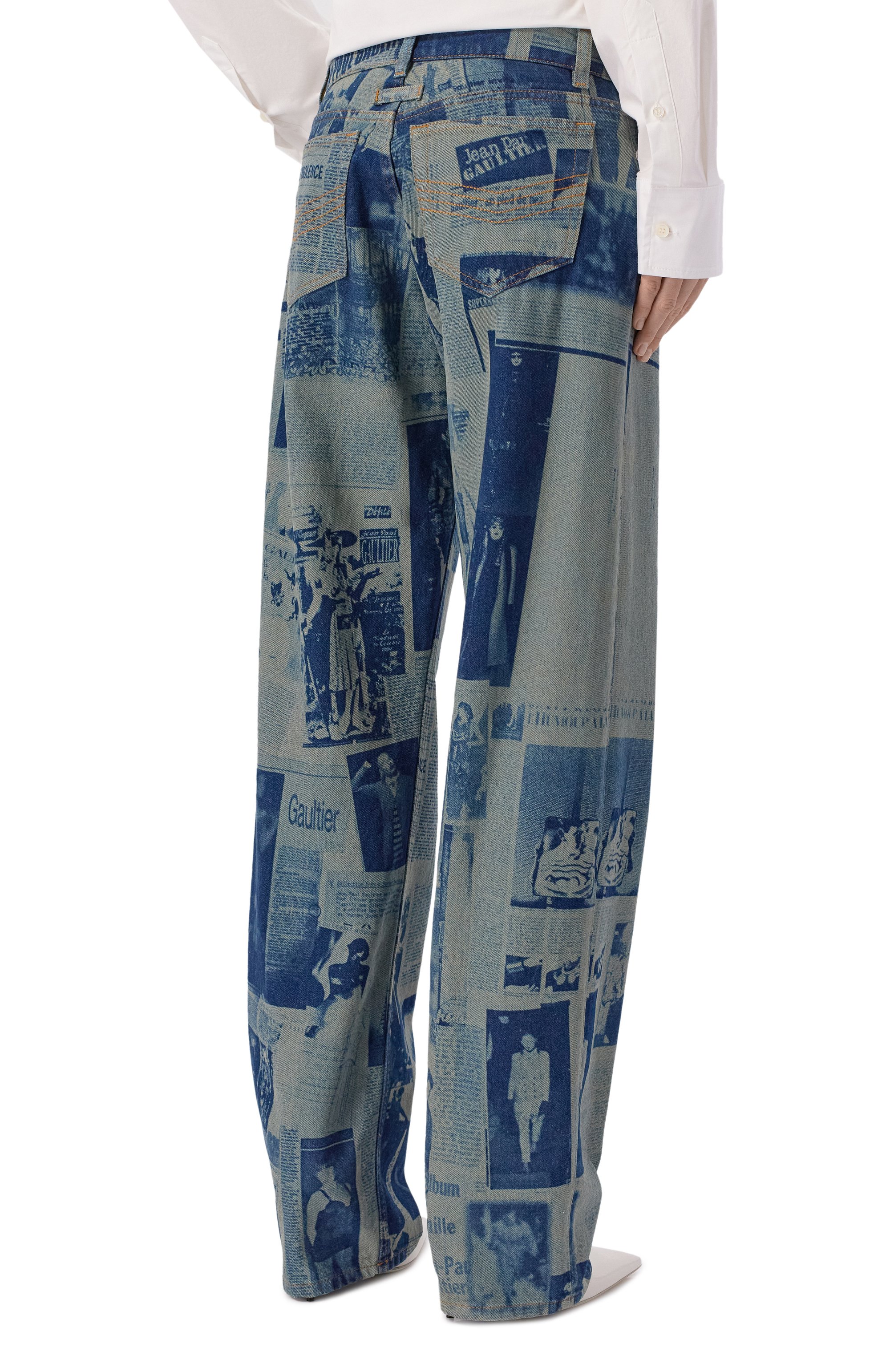 Джинсы JEAN PAUL GAULTIER, арт. 26/01-W-TR051/D027, фото 4