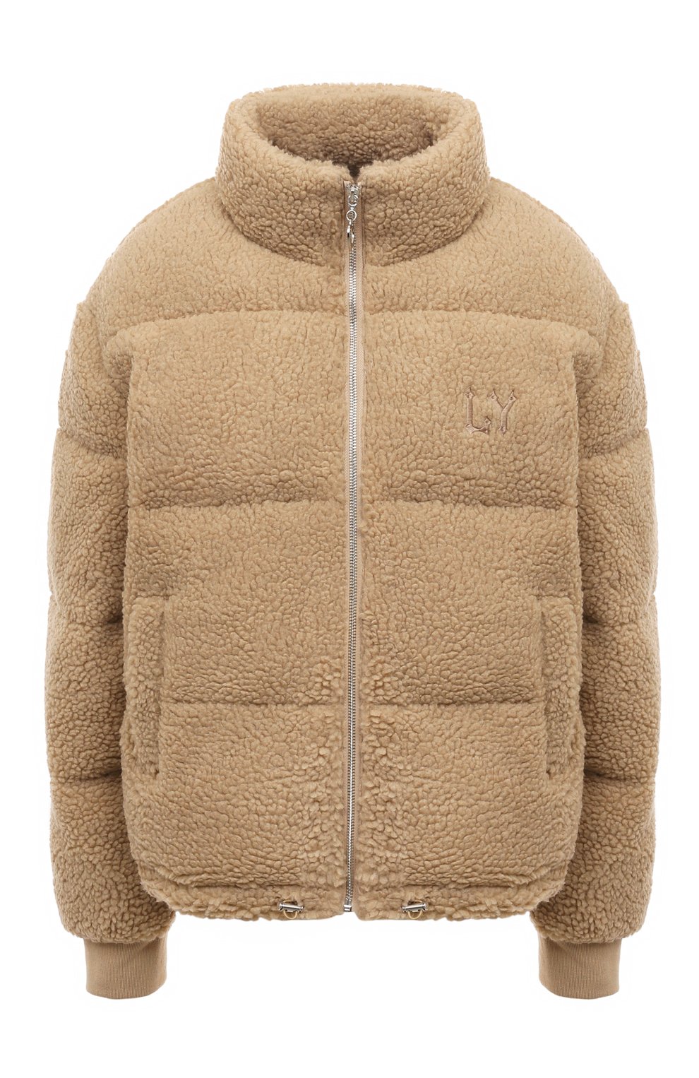 Пуховик LIKE YANA бежевого цвета по цене 9750 руб., арт. L6-64-078-150, фото 1 Пуховик LIKE YANA, арт. L6-64-078-150, фото 1