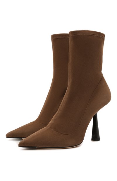 Замшевые ботильоны bray 100 JIMMY CHOO, арт. BRAY 100/SSU, фото 1