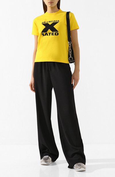 Хлопковая футболка BALENCIAGA, арт. 612964/TIVA7, фото 2