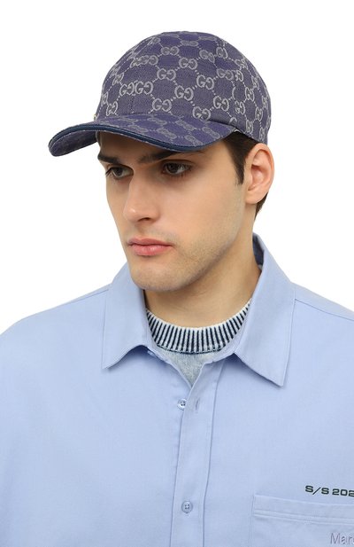 Джинсовая бейсболка GUCCI, а рт. 748475/4HG62, фото 2