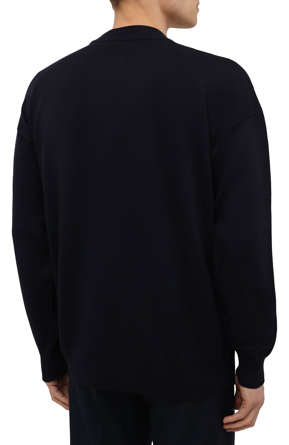 Свитер из хлопка и шерсти VERSACE, арт. 1001335/1A00980, фото 4