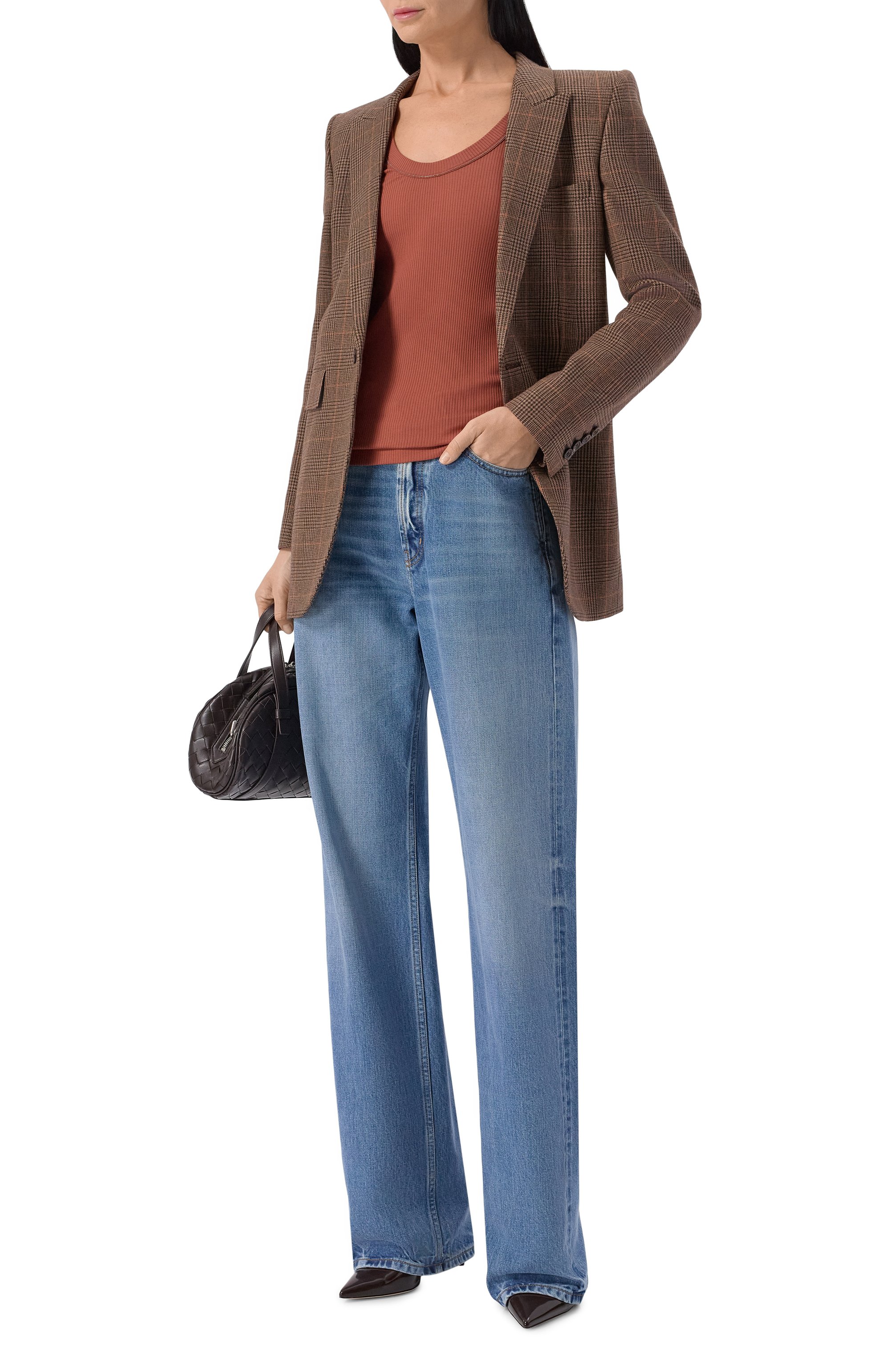 Хлопковая майка BRUNELLO CUCINELLI, арт. MG902FP100, фото 2