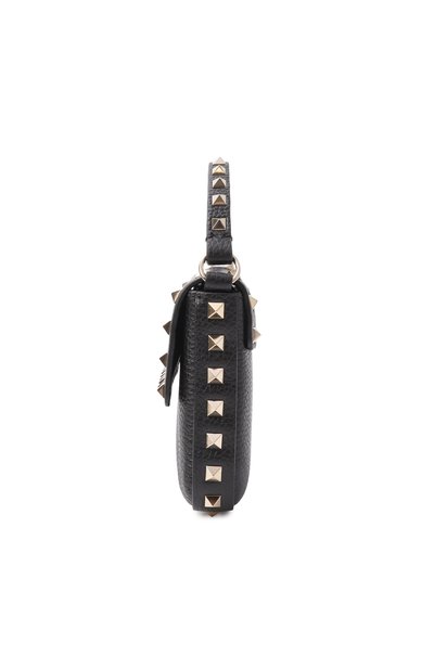 Сумка rockstud VALENTINO черного цвета по цене 117500 руб., арт. 7W2P0W07/VSH/C0L0R, фото 4 Сумка rockstud VALENTINO, арт. 7W2P0W07/VSH/C0L0R, фото 4