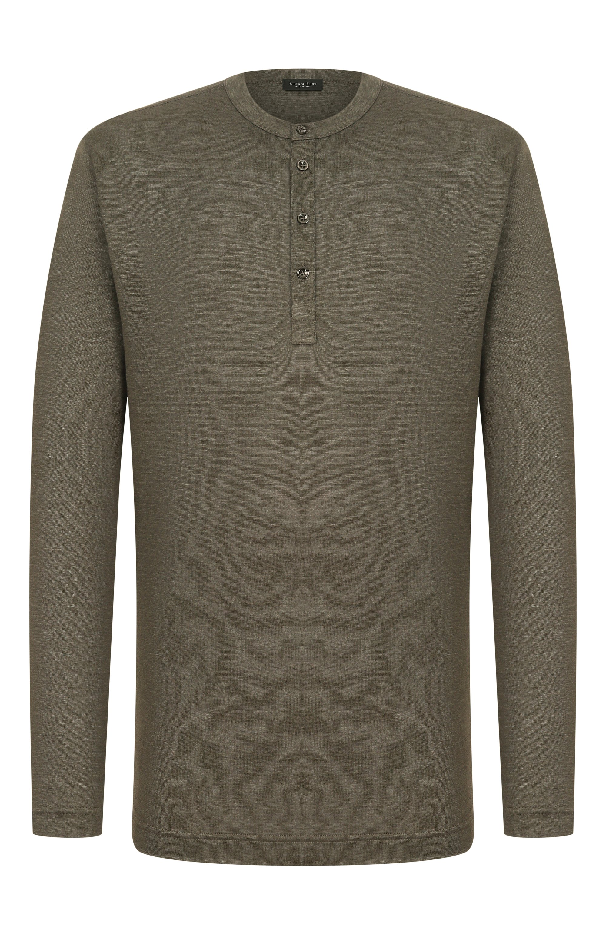 Льняной лонгслив-хенли STEFANO RICCI, арт. K919510S4B/T26205, фото 1