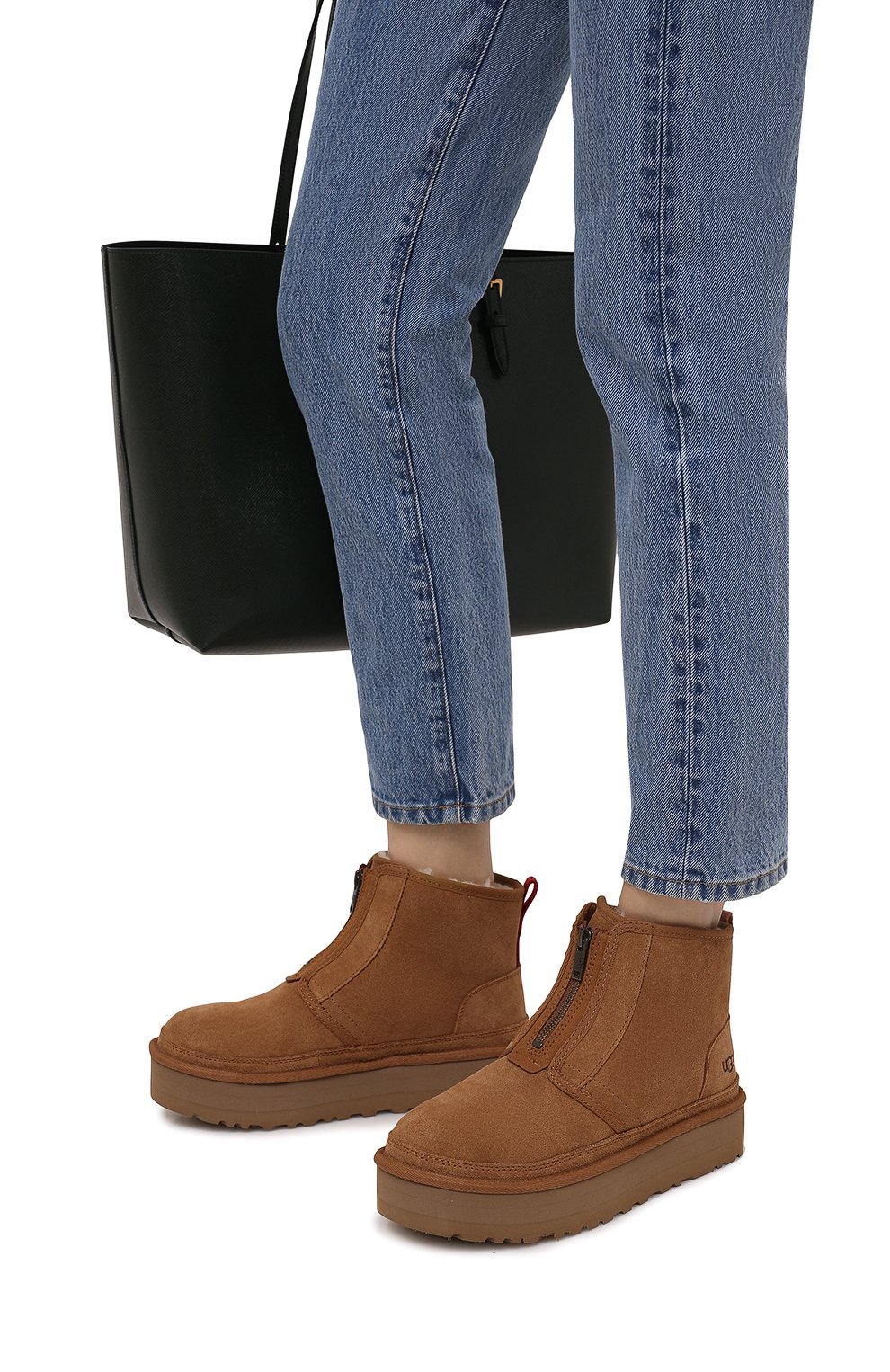 Замшевые ботинки neumel UGG, арт. 1122677_CHE, фото 3