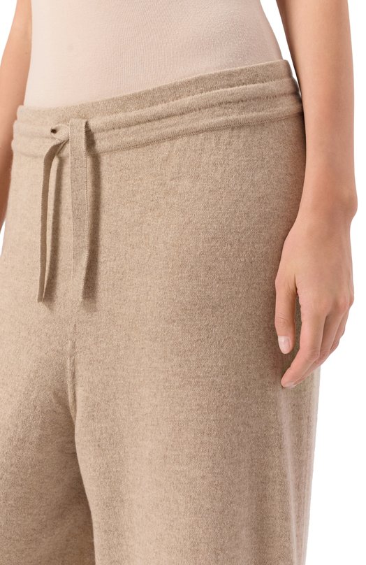 Кашемировые брюки Jil Sander J40KA0017/J13204 Бежевый  J40KA0017/J13204 Фото 5