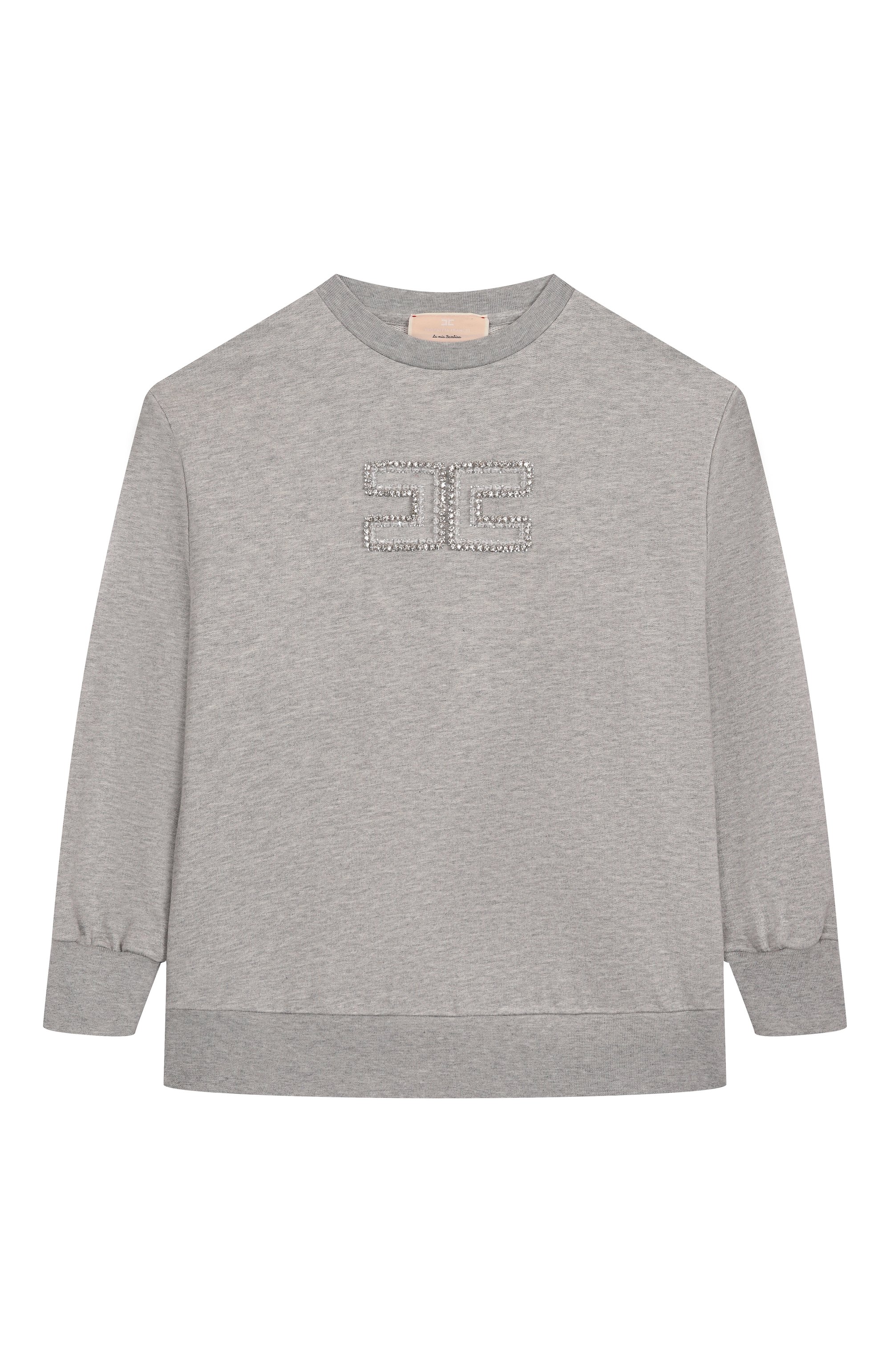 Хлопковый свитшот ELISABETTA FRANCHI LA MIA BAMBINA, арт. EFFE1510/FF002/10-12+, фото 1