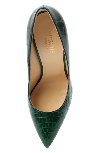 Туфли decollete из кожи крокодила RUBEUS MILANO, арт. RU1/C/H120, фото 5