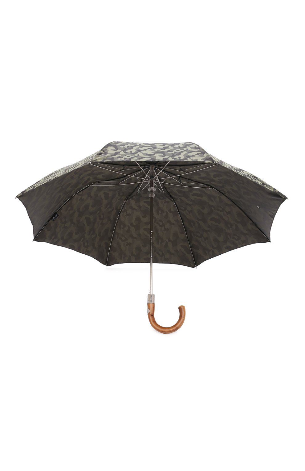 Складной зонт PASOTTI OMBRELLI хаки цвета по цене 24950 руб., арт. 64S/MILITARE 11780/254/T0PLESS, фото 3 Складной зонт PASOTTI OMBRELLI, арт. 64S/MILITARE 11780/254/T0PLESS, фото 3