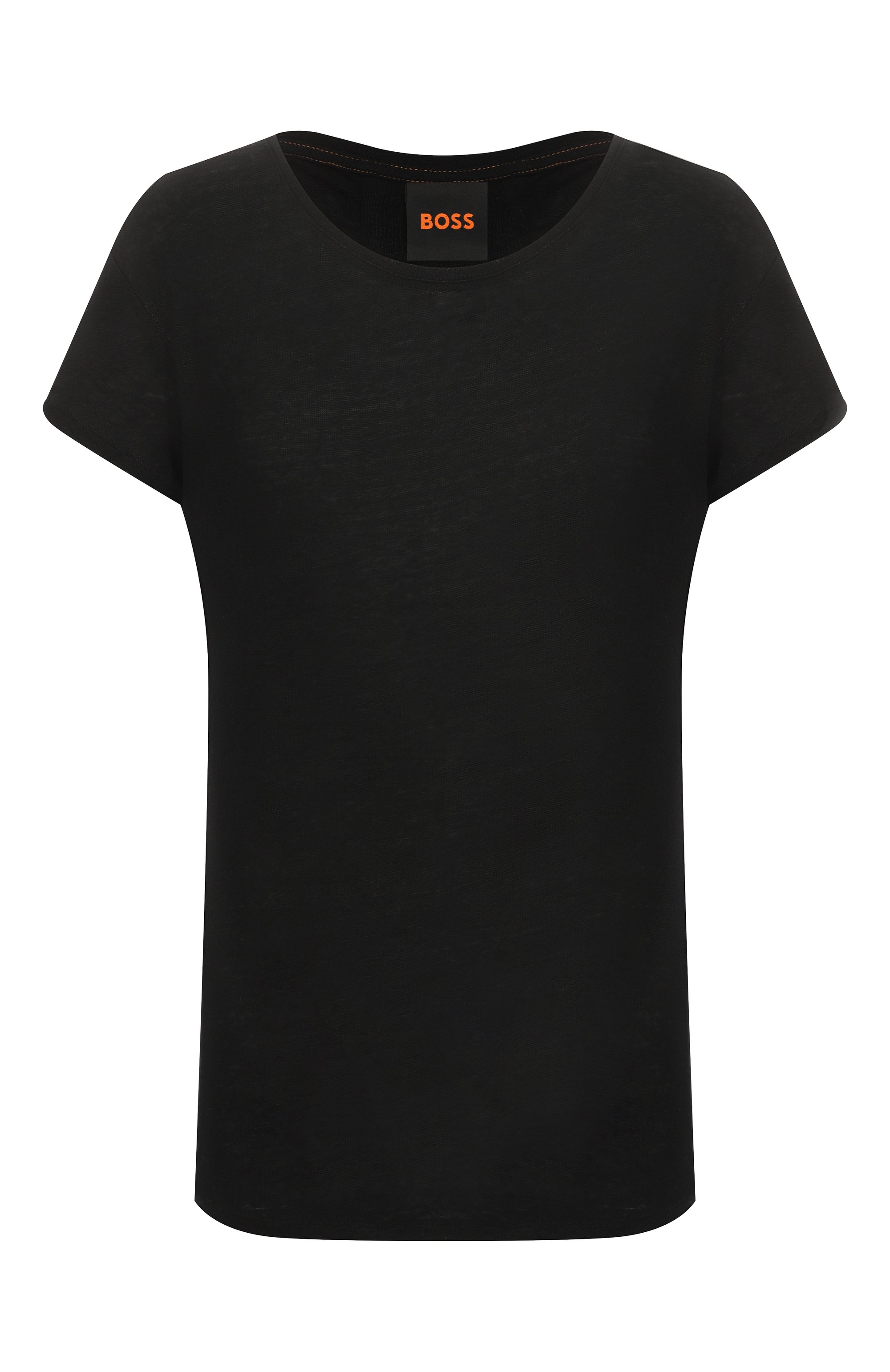 Льняная футболка BOSS ORANGE, арт. 50540431, фото 1