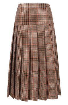 Плиссированная юбка PRADA, арт. P187R-1XGM-F0005-202, фото 1