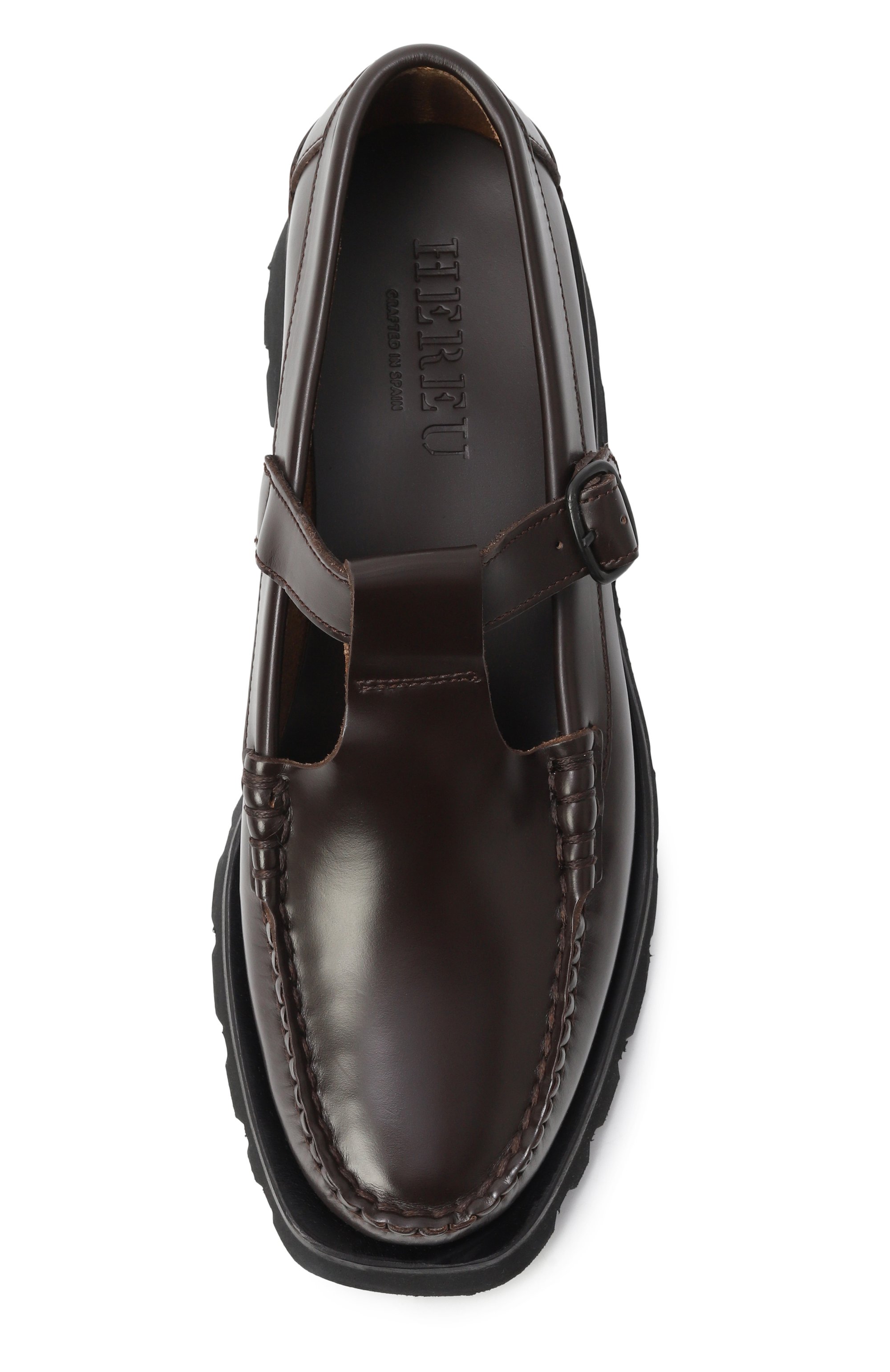 Кожаные лоферы alber sport HEREU, арт. WFALSP, фото 6