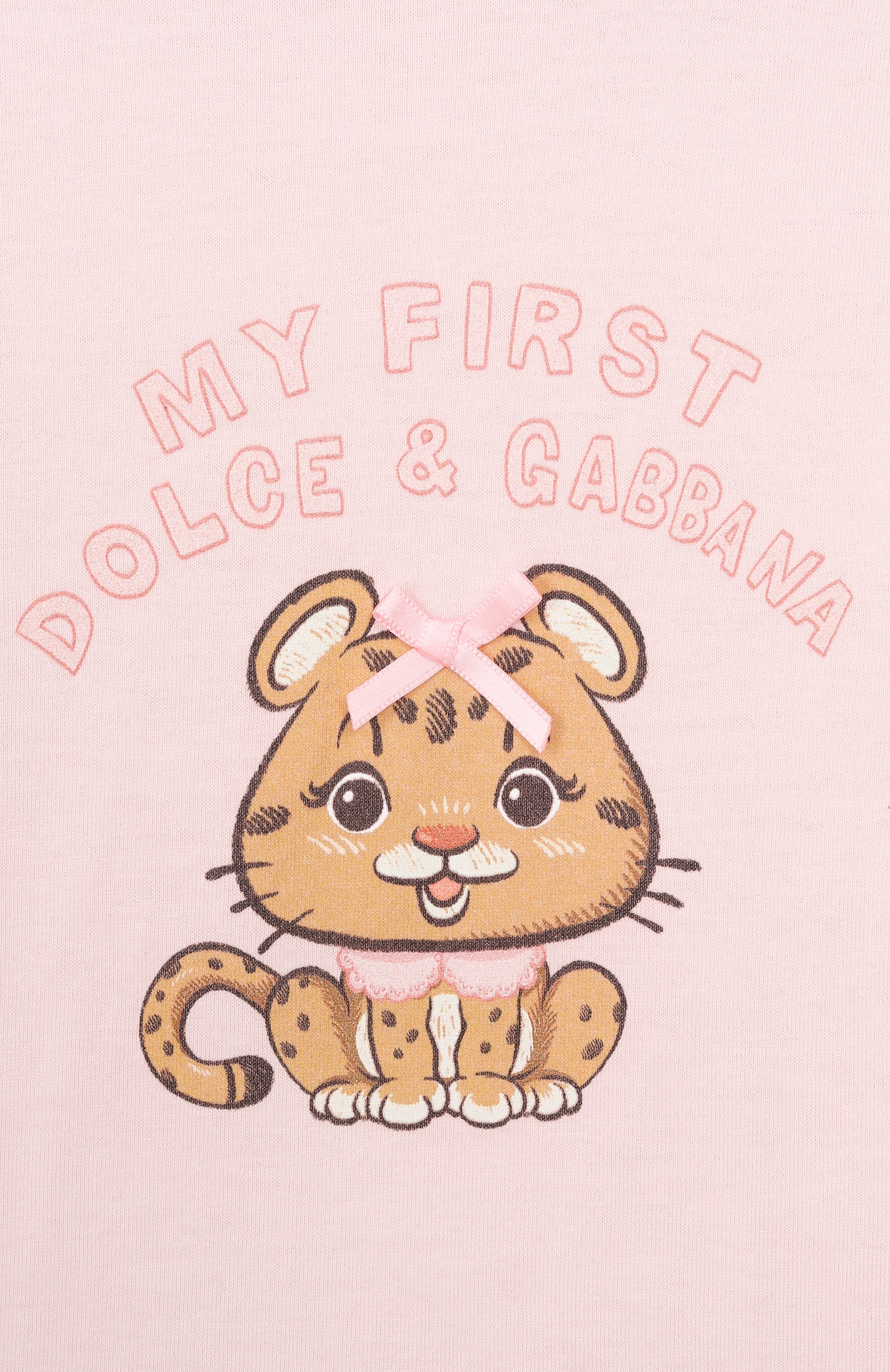 Хлопковая футболка DOLCE & GABBANA, арт. L2JTJT/G7PNN, фото 3