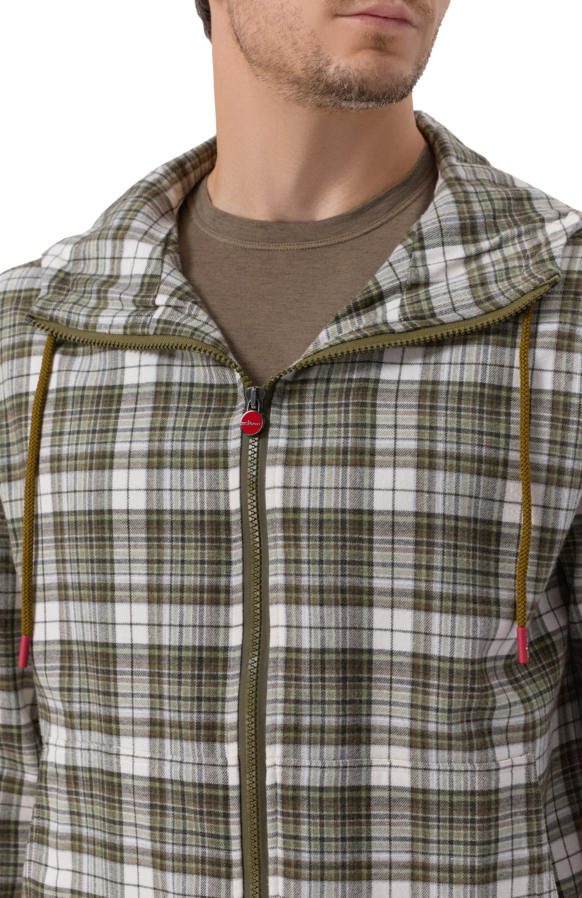 Хлопковая куртка-рубашка KITON, арт. UMC010H0907202, фото 5