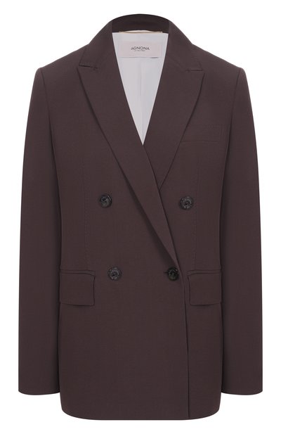 Женский жакет из вискозы и шелка AGNONA, арт. TX0902E/U5074E