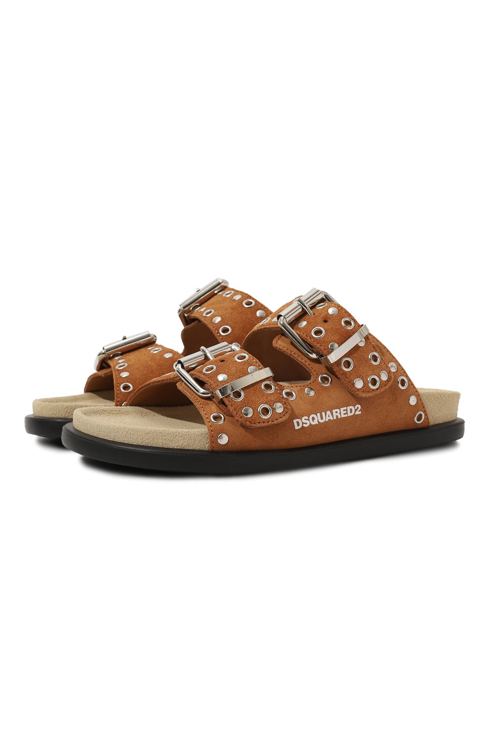 Замшевые шлепанцы DSQUARED2, арт. 77721/28-35, фото 1