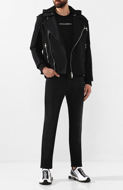 Текстильные кроссовки sorrento DOLCE & GABBANA, арт. CS1713/AH677, фото 2