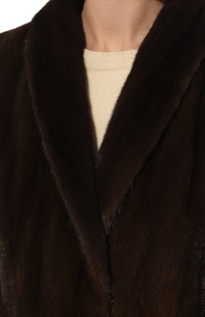 Шуба из меха норки GIULIA GURMAN, арт. CJ24644130DB5, фото 5